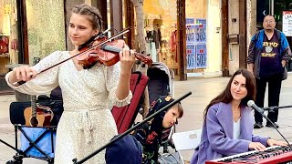 15 Year Old Karolina Protsenko  Wellerman Sea Shanty [upl. by Petr]