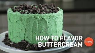 Flavored Buttercream Recipe for Cake Frosting  Craftsy Cake Decorating [upl. by Oicnaneb]