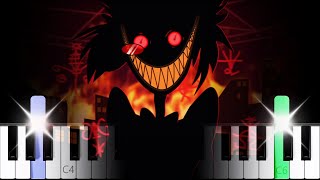 INSANE  Hazbin Hotel  Piano Tutorial [upl. by Isdnyl]