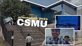 माझा नवीन कॉलेज  CSMU Panvel  Orientation 2024  vlog 14 college vlog trending [upl. by Duggan]