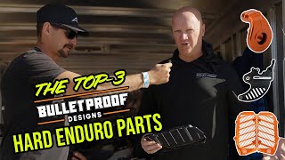 The Top3 BULLET PROOF DESIGNS Parts for Hard Enduro [upl. by Thorn26]