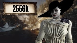 RESIDENT EVIL 8 VILLAGE  Lady D  The Bloody River 2556k The Mercenaries [upl. by Vicki]