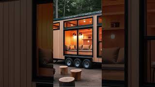 Ultimate MINIMALIST Tiny Home on WHEELS You HAVE to SEE 4 home relax [upl. by Li314]