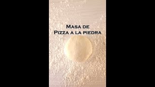 Como hacer Masa de Pizza a la piedra  Rayredok 69 [upl. by Maje]