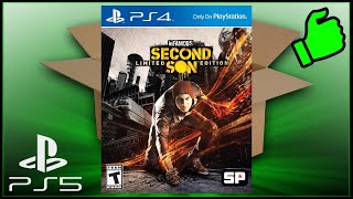 inFAMOUS Second Son PS4 UnboxingOfflineReview [upl. by Leilani]