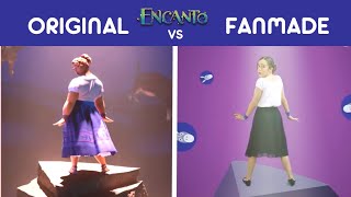 SURFACE PRESSURE Original VS My Concept  Side by Side Comparison ★ Disney ENCANTO in REAL LIFE [upl. by Notlih]