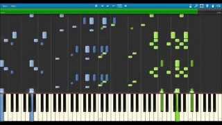 Synthesia Volodos  Rachmaninoff  Polka Italianate D Minor Version Midi Included [upl. by Iralav]