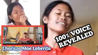 CHARISZA MAE LOBERITA REAL VOICE REVEALED [upl. by Rillings245]