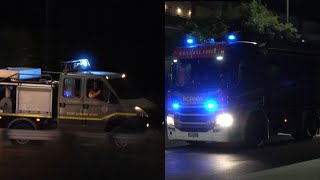 4K CaEsk Ford Ranger  ABP Scania P370 Vigili del Fuoco  Iveco Daily Corpo Forestale in emergenza [upl. by Mat]