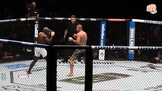 Alex Pereira vs Khalil Rountree FULL FIGHT TKO from another angle [upl. by Aenad]