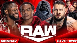 The New Day vs AOP  WWE RAW 21102024 [upl. by Dore]