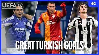 UCL Great Turkish Goals  Yıldız Altıntop Yılmaz [upl. by Ainatit464]