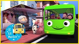 Wheels on the Bus  Part 3  Little Baby Bus  Nursery Rhymes  ABCs and 123s [upl. by Adnamahs]