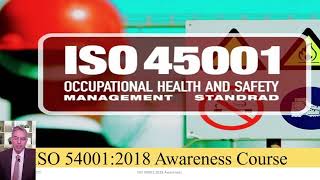 شرح المواصفة ISO 45001  2018  محاضرة 1 [upl. by Truc]