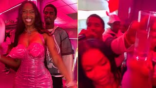 Diddy’s Son King Combs Linked Up With His Girlfriend In Club Last Night In NYC After His Pops Arrest [upl. by Salomone]