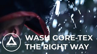 Wash Your GoreTex the Right Way [upl. by Kluge]