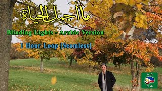 Blinding Lights Arabic Ver ft Rachid Aseyakhe  1 Hour Loop Seamless [upl. by Caines]