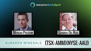 RSD Interview Almaden Minerals TSX AMM CEO Morgan Poliquin  October 24 2018 [upl. by Aisya]