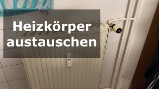 Wie man einen Heizkörper austauscht👈 [upl. by Akehs842]