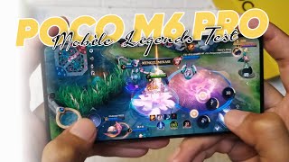 Xiaomi Poco M6 Pro Mediatek Helio G99 Ultra Mobile Legends Gaming Test 2024 [upl. by Ruberta]