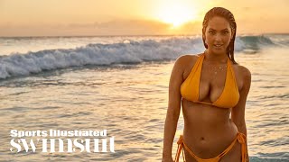 Christen Harpers Photo Shoot In Barbados  Sports Illustrated Swimsuit 2022 [upl. by Venezia]