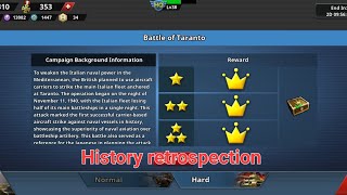 Battle of Taranto normalhard history retrospection world conqueror 4 [upl. by Hembree]