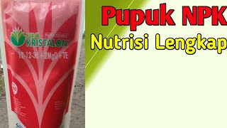 Pupuk NPK dengan kandungan terlengkap Neo kristalon Merah [upl. by Anigroeg]