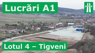 21 MAR 2023 Lucrari A1 – Lotul 4 Tigveni [upl. by Mab996]