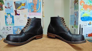 Making V7 stitchdown boots  Доппельные Ботинки V7 [upl. by Gorlicki]