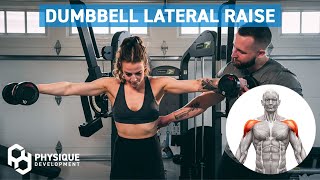 How to Perform Dumbbell Lateral Raise  Form Tutorial [upl. by Ro]