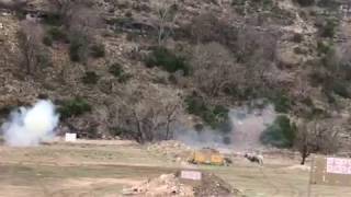 Fun with Tannerite at FTW Ranch SAAM Course Bowling Pin Launch [upl. by Drwde900]