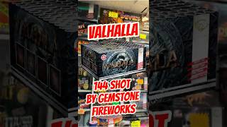 Valhalla 144 Shot Firework  giant firework For Bonfire night 2024 fireworks [upl. by Derf204]