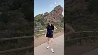 Going to See The Red Rocks Amphitheater ❤️ casualoutfit athleisure everydaystyle denver [upl. by Anairda]