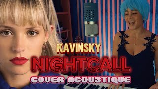 Kavinsky  NIGHTCALL  cover acoustique piano voix 432Hz [upl. by Gnouv]