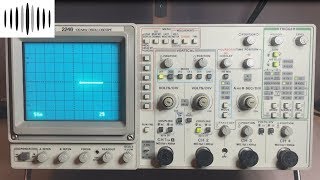 DR 15  Tektronix 2246 Oscilloscope Troubleshooting and Repair  Missing Partial Sweep [upl. by Sulohcin]