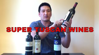 Italian RED Wine Super Tuscan Sangiovesebased Wines [upl. by Ardnekal371]