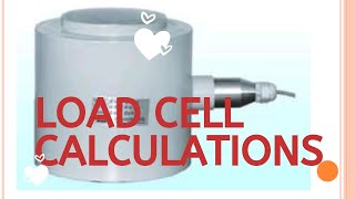 load cell output calculation [upl. by Joscelin600]