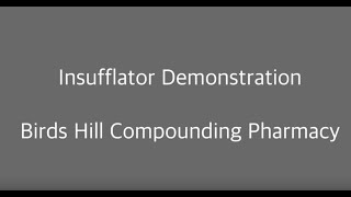 Powder Insufflator Demo [upl. by Sile]