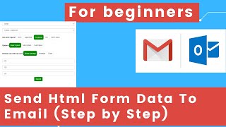 How To Send Html Form Data To Email Using Php For Beginners  Learn To Earn  Html Css Php [upl. by Elissa964]