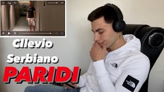 DANY REACTION  Cllevio Serbiano  Paridi Diss Noizy [upl. by Eilra]