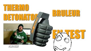 Test Complement alimentaire  Bruleur Thermo Detonator de Grenade  videostestcom [upl. by Nojram]