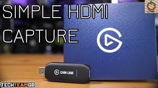 Elgato Cam Link Review  Simple HDMI Capture [upl. by Elleivad]