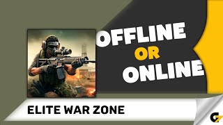 Elite War zone game offline or online [upl. by Limann203]