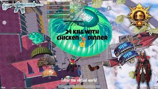 24 kill with blood raven 😈  X Suitbloodraven k sath 24 kill 34 update bgmi [upl. by Thorndike]