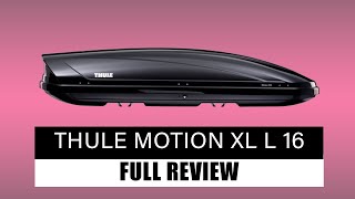 Rooftop Carrier▶️ Thule Cargo Box Motion XT Review▶️ Cargo Carrier [upl. by Meaghan]