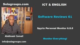 Software Reviews 61 Spyrix Personal Monitor [upl. by Elodie]