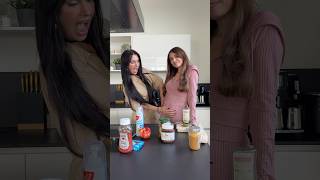 🤰🏻Essenskombinationen mit ​⁠yvonnedilauro testen ✨ pregnant essen schwanger [upl. by Ariahaj]