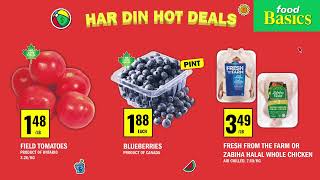 Food Basics  Hot Deal Days  Flyer From Aug 01 to Aug 07 2024 [upl. by Meeka548]