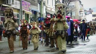 Кукери в България  Kukeri Bulgaria  Сирни Заговезни в Асеновград [upl. by Ronni]