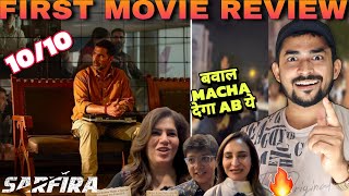 SARFIRA FIRST PRESS REVIEW  SARFIRA MOVIE REVIEW Akshay KParesh Rawal sarfira [upl. by Studley]